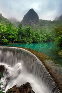 Cascada de Libo, Guizhou, China
