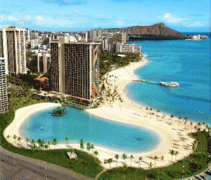 Waikiki Beach, Hawaii