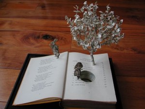 libro y planta