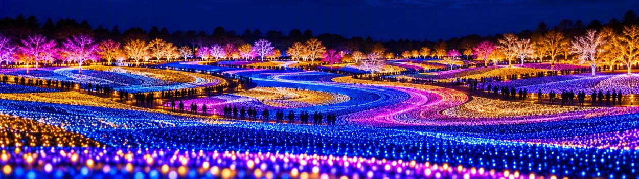 Las luces de Nabana no Sato
