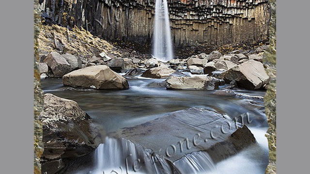 Black-Falls-in-Skaftafell-National-Park-South-Iceland Black-Falls-in-Skaftafell-National-Park-South-Iceland