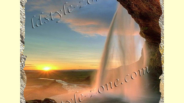 Sunset-at-Seljalandsfoss-Waterfall-in-southern-Iceland Sunset-at-Seljalandsfoss-Waterfall-in-southern-Iceland
