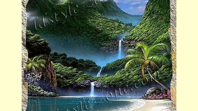 Waterfall-Beach-Australia Waterfall-Beach-Australia